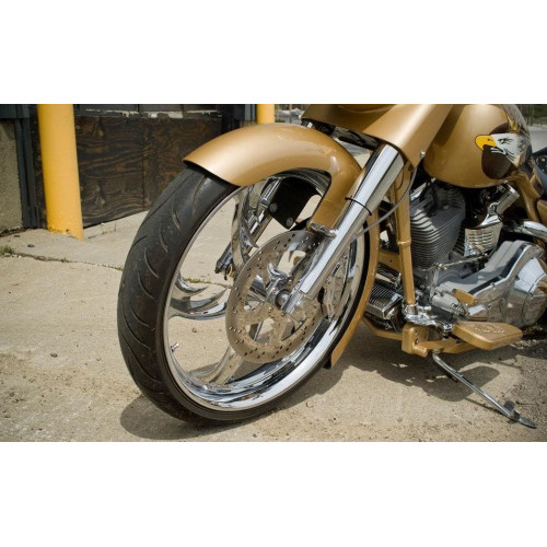 PartzBiz HD: 4423106-Bad Dad 23” Wrap Front Fender สำหรับ Harley Softail FLST รุ่น 80878-3