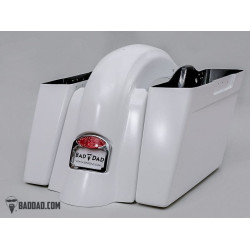 PartzBiz HD BAD-81049 - Bad Dad 81049 Summit Stretched Fender & Bag Kit w/ Taillight H-D Touring 14-Up electra street road glide king best new custom bagger dresser upgrade harley davidson