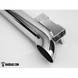 PartzBiz HD BAD-81083-3 - Bad Dad 81083-3 Chrome Turn Down 2.5" Slip On Exhaust Pipes Harley FL 95-16 touring full fuel system exhaust air cleaner filter tuner performance best fou PartzBiz HD BAD-81083-3 - Bad Dad 81083-3 Chrome Turn Down 2.5" Slip On Exhaust Pipes Harley FL 95-16 touring full fuel system exhaust air cleaner filter tuner performance best fou