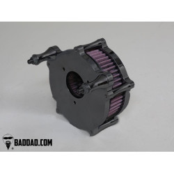 PartzBiz HD BAD-81194-6 - Bad Dad Chrome C2 Classic Series Bolt-On Air Cleaner Harley Softail 99-15 filter PartzBiz HD BAD-81194-6 - Bad Dad Chrome C2 Classic Series Bolt-On Air Cleaner Harley Softail 99-15 filter