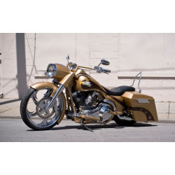 PartzBiz HD BAD-LONG-HDR-08 - Bad Dad Long Strokes Chrome True Dual Headers for Harley 95-08 PartzBiz HD BAD-LONG-HDR-08 - Bad Dad Long Strokes Chrome True Dual Headers for Harley 95-08
