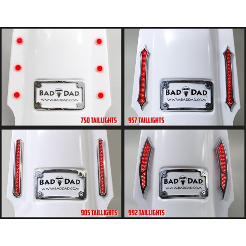 PartzBiz HD: 4423039-Bad Dad Build-Your-Own Summit Kit Fender Bags Lights Lids Covers Touring 09-13 PartzBiz HD: 4423039-Bad Dad Build-Your-Own Summit Kit Fender Bags Lights Lids Covers Touring 09-13