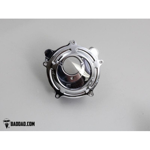 PartzBiz HD: 4423008-ฟิลเตอร์ Bad Dad Chrome C2 Classic Series Bolt-On กรองอากาศ Harley Touring 02-19 PartzBiz HD: 4423008-ฟิลเตอร์ Bad Dad Chrome C2 Classic Series Bolt-On กรองอากาศ Harley Touring 02-19