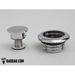 PartzBiz HD BAD-81007-1 - Bad Dad Chrome Competition Series Pop Up Gas Cap for Custom Dash 81007-1 PartzBiz HD BAD-81007-1 - Bad Dad Chrome Competition Series Pop Up Gas Cap for Custom Dash 81007-1
