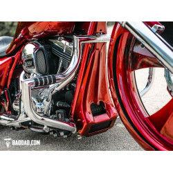 PartzBiz HD BAD-80998-1 - Bad Dad Classic Series Chin Spoiler w/ Single Vent for 97-13 FLH/T Touring Models PartzBiz HD BAD-80998-1 - Bad Dad Classic Series Chin Spoiler w/ Single Vent for 97-13 FLH/T Touring Models