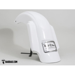 PartzBiz HD BAD-81263 - Bad Dad Raw Race Series Rear Fender Harley Bagger FL Touring 09-13 81263 full fuel system exhaust air cleaner filter tuner performance best for