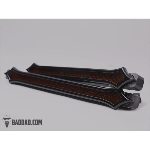 PartzBiz HD: 4422905-Bad Dad Stretched 12.5" 957 Custom Red LED Filler Panel Turn Signals Taillights Black Bezel PartzBiz HD: 4422905-Bad Dad Stretched 12.5" 957 Custom Red LED Filler Panel Turn Signals Taillights Black Bezel