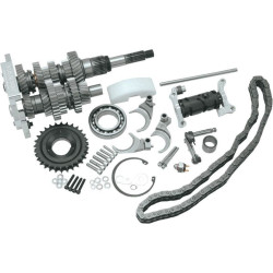 PartzBiz HD DD411PL - Baker DD411PL Direct Drive 6 SP 3.24 ชุดเกียร์เกียร์ Harley ST & Dyna 00-06 PartzBiz HD DD411PL - Baker DD411PL Direct Drive 6 SP 3.24 ชุดเกียร์เกียร์ Harley ST & Dyna 00-06