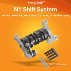 PartzBiz HD BD-2-5RNS-N1 - Baker Drivetrain 2-5RNS-N1 N1 Pattern Shift System 5-Speed Harley Big Twin 80-06 PartzBiz HD BD-2-5RNS-N1 - Baker Drivetrain 2-5RNS-N1 N1 Pattern Shift System 5-Speed Harley Big Twin 80-06