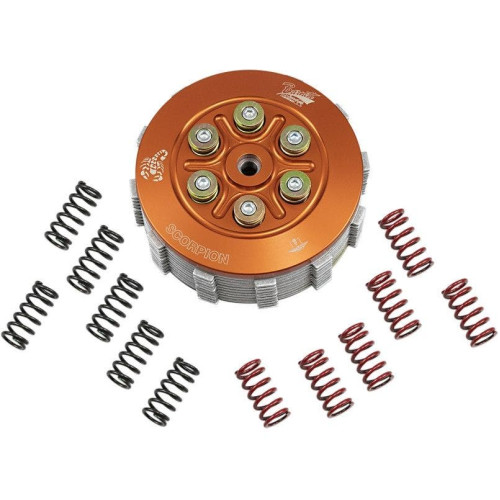 PartzBiz HD: 4422785-Barnett Scorpion Billet Complete Clutch Kit Harley 17-18 M8 Milwaukee 8 | 608-30-30017 PartzBiz HD: 4422785-Barnett Scorpion Billet Complete Clutch Kit Harley 17-18 M8 Milwaukee 8 | 608-30-30017