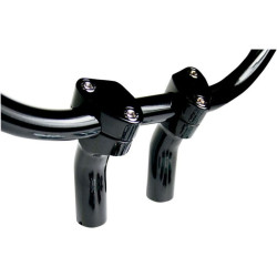 PartzBiz HD DS06020565 - Baron BA-7410B Black 1" Kickback Handlebar Risers Harley Metric Honda VTX PartzBiz HD DS06020565 - Baron BA-7410B Black 1" Kickback Handlebar Risers Harley Metric Honda VTX