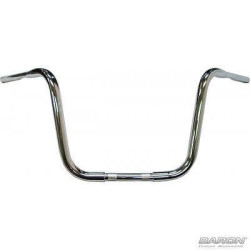 PartzBiz HD DS06011905 - Baron Customs BA-7300-05 Chrome Jr. Kong Handlebars Honda Kawasaki Suzuki Yamaha