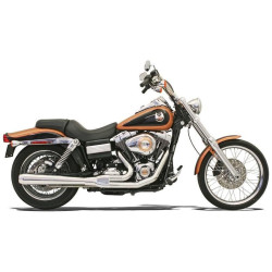PartzBiz HD ds18001160 - Bassani 13111J Road Rage 2 into 1 Long Exhaust System Harley Dyna FXD 06-17