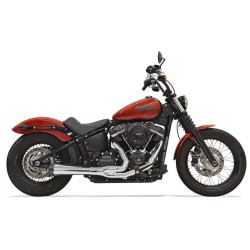 PartzBiz HD DS18002269 - Bassani 1S72R Chrome Road Rage 2 Into 1 Full Exhaust Harley 2018 Softail | 1S72R