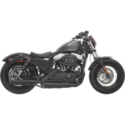 PartzBiz HD DS18010684 - Bassani 3" Black W/ Black Fluted Tips Firepower Series Slip-Ons for Harley 2014 Sportster PartzBiz HD DS18010684 - Bassani 3" Black W/ Black Fluted Tips Firepower Series Slip-Ons for Harley 2014 Sportster