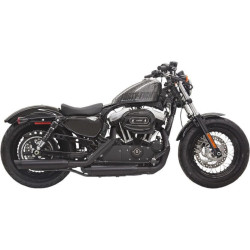 PartzBiz HD DS18010686 - Bassani 3" Black W/ Black SlashTips Firepower Series Slip-Ons Harley 14-19 XL PartzBiz HD DS18010686 - Bassani 3" Black W/ Black SlashTips Firepower Series Slip-Ons Harley 14-19 XL