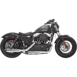PartzBiz HD DS18010685 - Bassani 3" Chrome W/ Black SlashTips Firepower Series Slip-Ons for Harley 2014 Sportster PartzBiz HD DS18010685 - Bassani 3" Chrome W/ Black SlashTips Firepower Series Slip-Ons for Harley 2014 Sportster