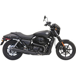 PartzBiz HD DS18010741 - Bassani 4" Megaphone Black End Cap Slip On for Harley 14-15 XG Street 500/750 | Bassani PartzBiz HD DS18010741 - Bassani 4" Megaphone Black End Cap Slip On for Harley 14-15 XG Street 500/750 | Bassani