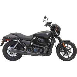 PartzBiz HD DS18010742 - Bassani 4" Straight Cut Black End Cap Slip On for Harley 14-15 XG Street 500/750 | Bassani PartzBiz HD DS18010742 - Bassani 4" Straight Cut Black End Cap Slip On for Harley 14-15 XG Street 500/750 | Bassani