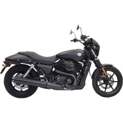 PartzBiz HD DS18010791 - Bassani 4" Straight Cut Long Black Slip On for Harley 14-15 XG Street 500/750 | Bassani PartzBiz HD DS18010791 - Bassani 4" Straight Cut Long Black Slip On for Harley 14-15 XG Street 500/750 | Bassani