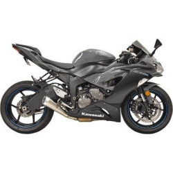 PartzBiz HD DS18113877 - Bassani 5Z627 4" Megaphone Slip-On Muffler Stainless Steel Kawasaki ZX6R ZX636 1811-3877 18113877 best for buy sportbike sound race legal PartzBiz HD DS18113877 - Bassani 5Z627 4" Megaphone Slip-On Muffler Stainless Steel Kawasaki ZX6R ZX636 1811-3877 18113877 best for buy sportbike sound race legal