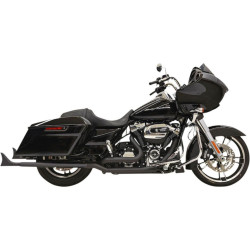 PartzBiz HD DS18011469 - Bassani Black 36" Fishtail Slip-On Mufflers w/ Baffle Harley FL Touring 96-16 PartzBiz HD DS18011469 - Bassani Black 36" Fishtail Slip-On Mufflers w/ Baffle Harley FL Touring 96-16