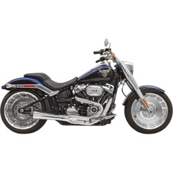PartzBiz HD DS18002240 - Bassani 1S62R Black Road Rage 3 2 Into 1 Exhaust 18-19 FLFB FXDR FXBR | 1S62R