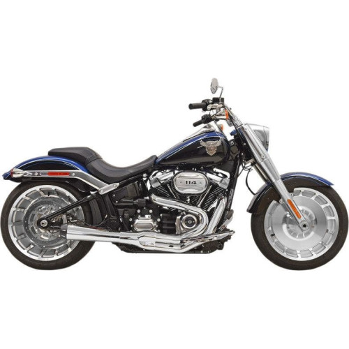 PartzBiz HD: 4422645-Bassani 1S62R Black Road Rage 3 2 Into 1 Exhaust 18-19 FLFB FXDR FXBR | 1S62R PartzBiz HD: 4422645-Bassani 1S62R Black Road Rage 3 2 Into 1 Exhaust 18-19 FLFB FXDR FXBR | 1S62R