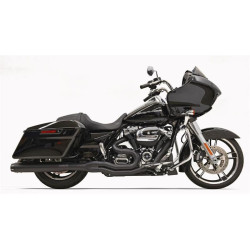 PartzBiz HD DS18002132 - Bassani Black Road Rage 2 Into 1 Straight Can Style Muffler Harley 17 Black Tip 1F58RB PartzBiz HD DS18002132 - Bassani Black Road Rage 2 Into 1 Straight Can Style Muffler Harley 17 Black Tip 1F58RB