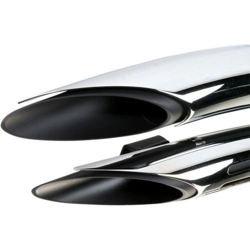 PartzBiz HD: 4422662-Bassani Black Radial Sweeper 2:2 Exhaust พร้อม Chrome Shields Harley Softail & Dyna | 1SD2F PartzBiz HD: 4422662-Bassani Black Radial Sweeper 2:2 Exhaust พร้อม Chrome Shields Harley Softail & Dyna | 1SD2F