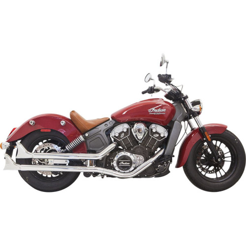 PartzBiz HD: 4422622-Bassani Chrome 2 1/4" Slip On Fishtails Mufflers Exhaust For Indian Scout 15-16 | 8S17E PartzBiz HD: 4422622-Bassani Chrome 2 1/4" Slip On Fishtails Mufflers Exhaust For Indian Scout 15-16 | 8S17E