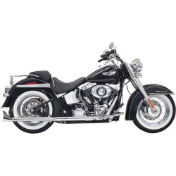 PartzBiz HD DS18001742 - ท่อเก็บเสียง Bassani Chrome 30” True Duals Fishtail พร้อมแผ่นกั้น Harley Softail 07-15 | บาสซานี PartzBiz HD DS18001742 - ท่อเก็บเสียง Bassani Chrome 30” True Duals Fishtail พร้อมแผ่นกั้น Harley Softail 07-15 | บาสซานี
