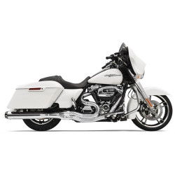 PartzBiz HD DS18002131 - Bassani Chrome Road Rage 2 Into 1 Straight Can Style Muffler Harley 17 Black Tip 1F58R PartzBiz HD DS18002131 - Bassani Chrome Road Rage 2 Into 1 Straight Can Style Muffler Harley 17 Black Tip 1F58R