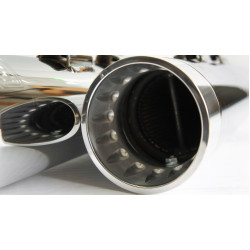 PartzBiz HD DS18010822 - Bassani DNT Deep N Throaty All Chrome 4" Slip On Mufflers Harley FLH Straight | 1F7DNT6 PartzBiz HD DS18010822 - Bassani DNT Deep N Throaty All Chrome 4" Slip On Mufflers Harley FLH Straight | 1F7DNT6