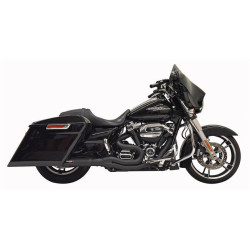 PartzBiz HD DS18002511 - Bassani Hot Rod Turnout 2-1 Mid 4" Exhaust System Black Harley Bagger 17-Up PartzBiz HD DS18002511 - Bassani Hot Rod Turnout 2-1 Mid 4" Exhaust System Black Harley Bagger 17-Up