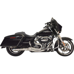 PartzBiz HD DS18002510 - Bassani Hot Rod Turnout 2-1 Mid 4" Exhaust System Chrome Harley Bagger 17-Up PartzBiz HD DS18002510 - Bassani Hot Rod Turnout 2-1 Mid 4" Exhaust System Chrome Harley Bagger 17-Up