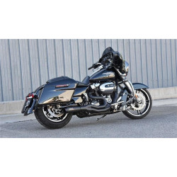 PartzBiz HD DS18002507 - Bassani Road Rage III 2-1 Mid 4" Exhaust System Black Harley M8 Bagger 17-Up PartzBiz HD DS18002507 - Bassani Road Rage III 2-1 Mid 4" Exhaust System Black Harley M8 Bagger 17-Up