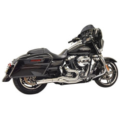 PartzBiz HD DS18002504 - Bassani Road Rage III 2-1 Mid 4" Exhaust System Stainless Harley Bagger 07-16 PartzBiz HD DS18002504 - Bassani Road Rage III 2-1 Mid 4" Exhaust System Stainless Harley Bagger 07-16