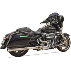 PartzBiz HD DS18002199 - Bassani Stainless Road Rage III 2 into 1 Long Megaphone Muffler Harley 17-19 FLH 1F21SS PartzBiz HD DS18002199 - Bassani Stainless Road Rage III 2 into 1 Long Megaphone Muffler Harley 17-19 FLH 1F21SS