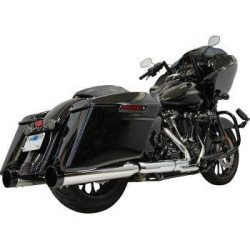 PartzBiz HD DS18011773 - Bassani Xhaust 4.5" Straight Can Exhaust Mufflers Chrome 17-23 Harley Touring | 1F745 PartzBiz HD DS18011773 - Bassani Xhaust 4.5" Straight Can Exhaust Mufflers Chrome 17-23 Harley Touring | 1F745