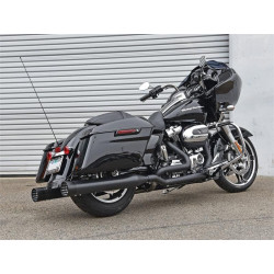 PartzBiz HD DS18020365 - Bassani Xhaust Black True Dual Down Under Head Pipes Headers Harley 17 FLH 11525A PartzBiz HD DS18020365 - Bassani Xhaust Black True Dual Down Under Head Pipes Headers Harley 17 FLH 11525A