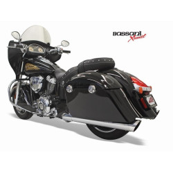 PartzBiz HD DS18112689 - Bassani 8C17S 4" Performance Slip-On Mufflers with Polished End Cap Indian 2020 1811-2689 18112689 Challenger roadmaster chieftain best for performance new slip on exhaust PartzBiz HD DS18112689 - Bassani 8C17S 4" Performance Slip-On Mufflers with Polished End Cap Indian 2020 1811-2689 18112689 Challenger roadmaster chieftain best for performance new slip on exhaust