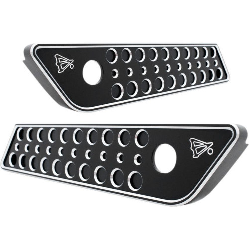 PartzBiz HD: 4422540-Battitinis Black Signature Series Saddlebag Hinge Latch Covers for Harley 14-16 | 03-529 PartzBiz HD: 4422540-Battitinis Black Signature Series Saddlebag Hinge Latch Covers for Harley 14-16 | 03-529