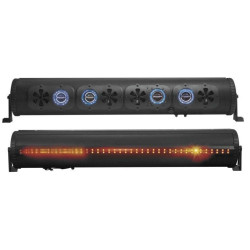 PartzBiz HD TR532247 - Boss Bluetooth Black 1000 watt Amplifier 4 3" Speaker Motorcycle ATV Sound System | MCBK470B PartzBiz HD TR532247 - Boss Bluetooth Black 1000 watt Amplifier 4 3" Speaker Motorcycle ATV Sound System | MCBK470B