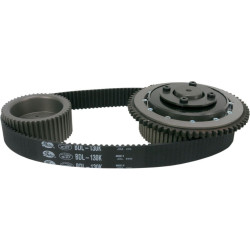 PartzBiz HD DS11200249 - BDL Belt Drives LTD 8mm Belt Drive with Lock-Up Clutch 1-5/8" Drive Harley 90-06 PartzBiz HD DS11200249 - BDL Belt Drives LTD 8mm Belt Drive with Lock-Up Clutch 1-5/8" Drive Harley 90-06