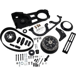 PartzBiz HD DS11200419 - Belt Drives LTD EVO-220-B Black 2" Open Belt Drive Kit Harley FL Touring 90-06 PartzBiz HD DS11200419 - Belt Drives LTD EVO-220-B Black 2" Open Belt Drive Kit Harley FL Touring 90-06