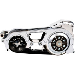 PartzBiz HD DS11200420 - Belt Drives LTD EVO-220-C Chrome 2" Open Belt Drive Kit Harley FL Touring 90-06 Best new performance transmission drivetrain upgrade replacement PartzBiz HD DS11200420 - Belt Drives LTD EVO-220-C Chrome 2" Open Belt Drive Kit Harley FL Touring 90-06 Best new performance transmission drivetrain upgrade replacement