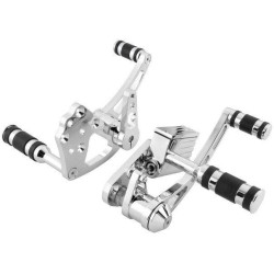 PartzBiz HD TR489743 - การควบคุมไปข้างหน้าของ Biker's Choice Chrome 58-99 Harley FL; เอฟเอ็กซ์; FLH; FXST และ FLST PartzBiz HD TR489743 - การควบคุมไปข้างหน้าของ Biker's Choice Chrome 58-99 Harley FL; เอฟเอ็กซ์; FLH; FXST และ FLST