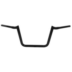 PartzBiz HD DS06014554 - LA Choppers 1 1/4" Hefty Flat Black 11" Prime Ape Handlebars Harley FLTR 15-up | LA-7353-13M