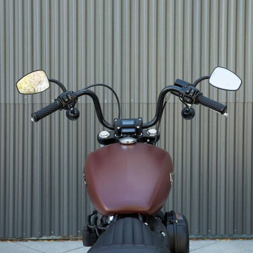 PartzBiz HD: 4422249-Biltwell 6005-2015 Black Chumps 6" Rise 1" Handlebars Notched TBW Harley Custom Street Raked Sport Softail Drag Fat Bob Motorcycle Chopper 0601-4635 06014635 PartzBiz HD: 4422249-Biltwell 6005-2015 Black Chumps 6" Rise 1" Handlebars Notched TBW Harley Custom Street Raked Sport Softail Drag Fat Bob Motorcycle Chopper 0601-4635 06014635